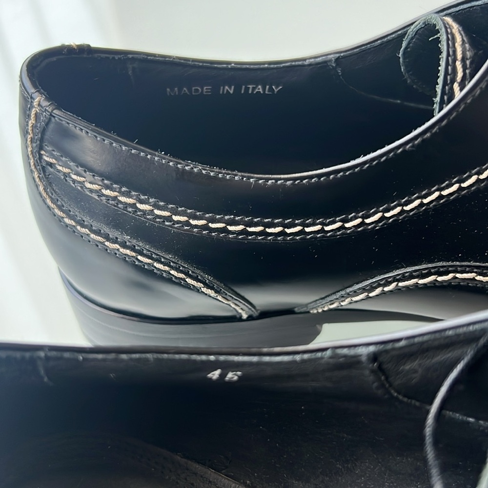 Dolce and Gabbana D&G Tuxedo Patent Leather Shoes - Mens 45 - Picture 8 of 14